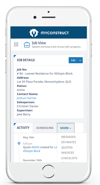 Building Job Management